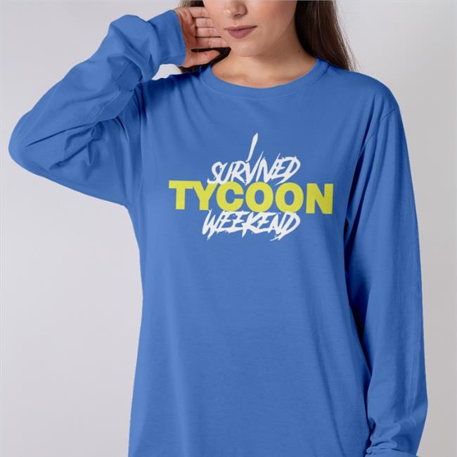 50Cent Gunitbrands Store I Survived Tycoon Weekend Shirt