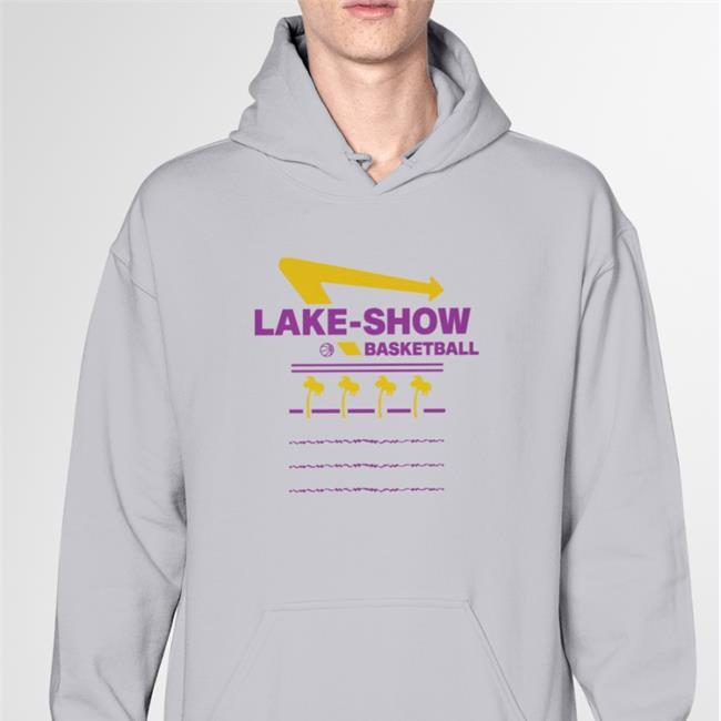 White Lake Show Basketball Shirt Goldenknight