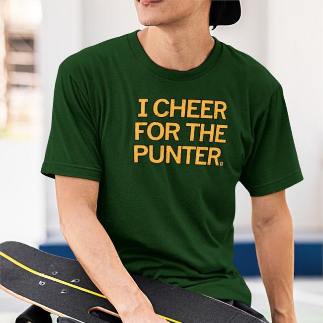 I Cheer For The Punter Shirt Stewart Mandel Navy