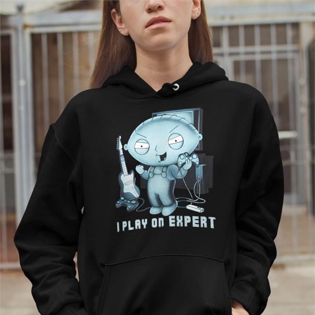 I Play On Expert Hot Hoodie Black
