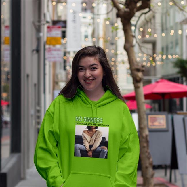 No Sinners The Unacove Soct Mine Teen Ty Four Shirt Yellow Poorly Translated Shirts