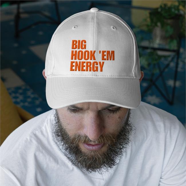 Dr. April Finkley Big Hook 'Em Energy Shirt White