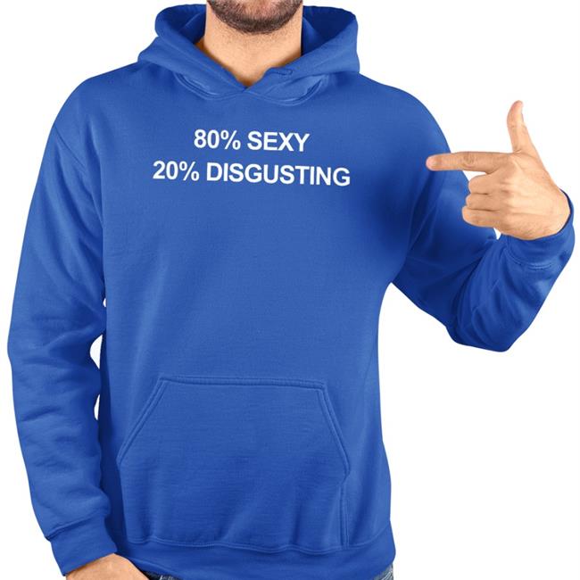 80% Sexy 20% Disgusting Shirt Pussychainsaw Pussychainsaw 80% Sexy 20% Disgusting Tee Shirt Red