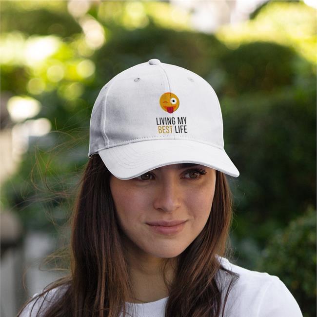 Living My Best Life Embroidered Hat