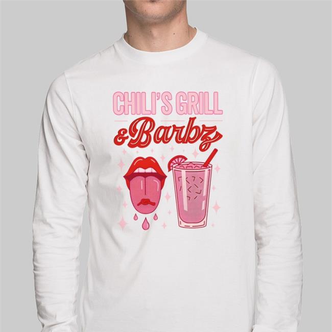 Chili's Grill And Barbz Long Sleeve T Shirt Chili's Grill & Bar