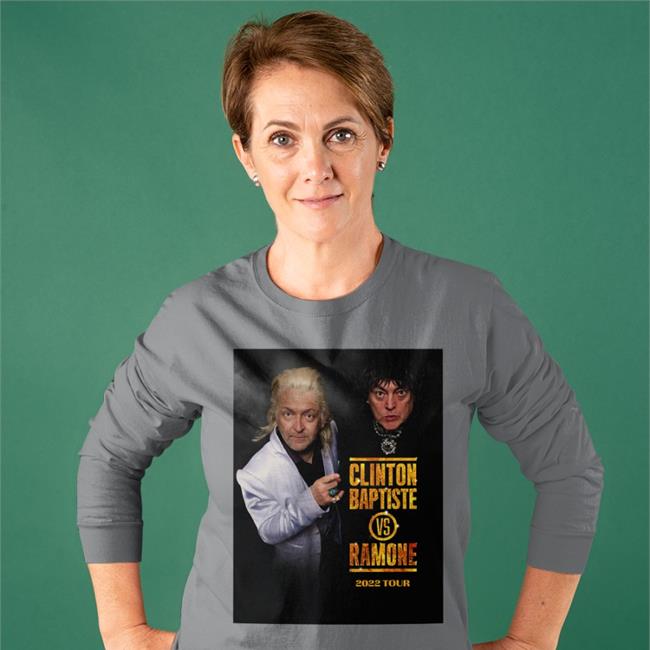 Clinton Baptiste Vs Ramone Hoodie Clinton Baptiste Vs Ramone Tee Shirt