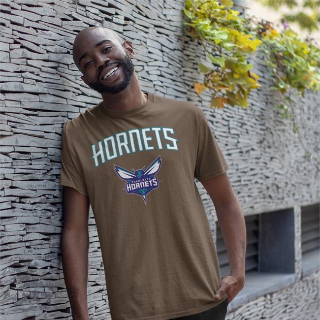 Neweracap Store Charlotte Hornets Team Logo Hoodied Sweatshirt