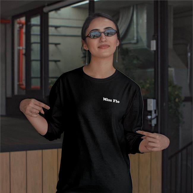 Miss Flo Tee Black