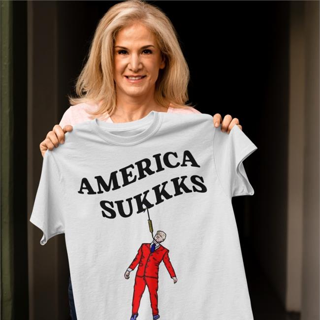 Vuhlandes Merch America Sukkks Shirt America Sukkks T Shirt