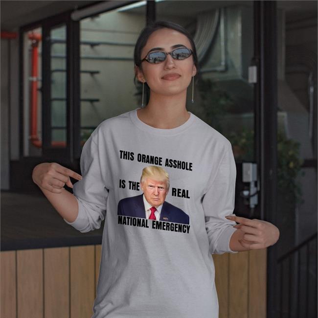 Rb Rbisrb This Orange Asshole Is The Real National Emergency Sweatshirt