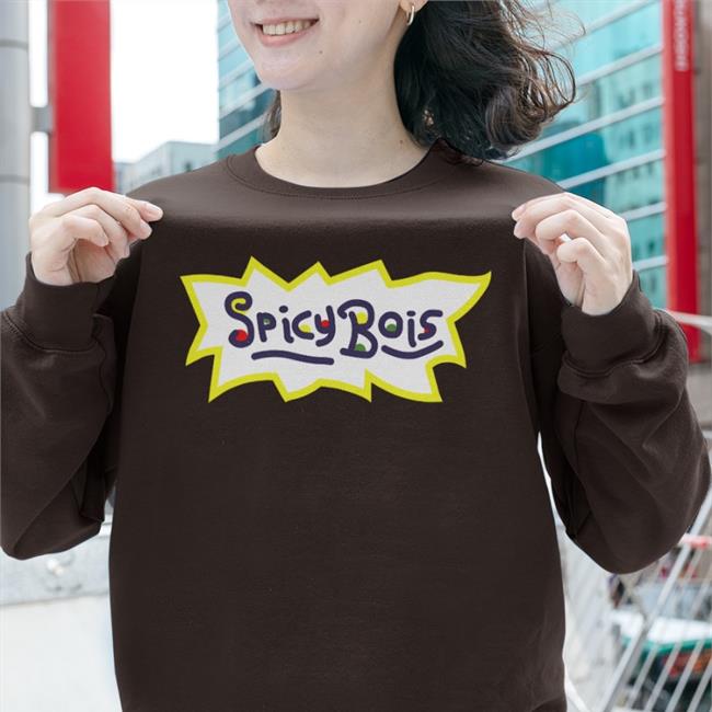 Weird Thrift Store Shirts Spicy Bois Tee Shirt