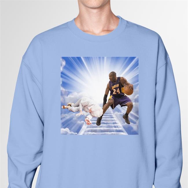 LakeShowYo The Queen When She Runs Into Kobe Funny T Shirt White