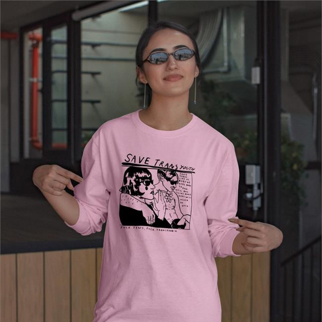 Colby Gordon Save Trans Youth Tee Shirt