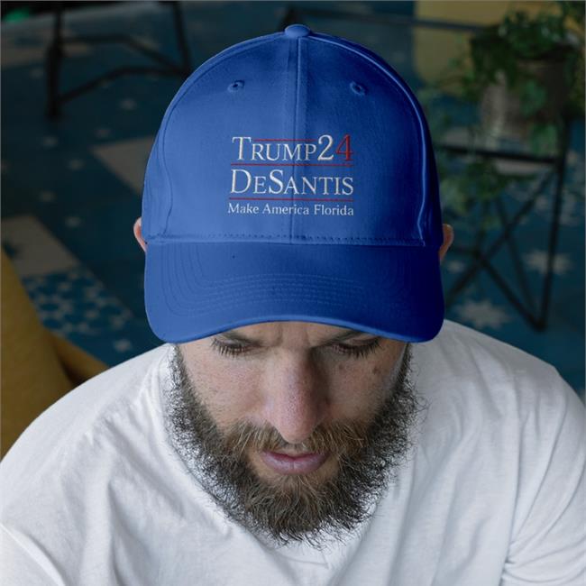 Trump 24 Desantis Make America Florida Hat