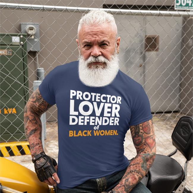 Protector Lover Defender Of Black Women Long Sleeve Tee