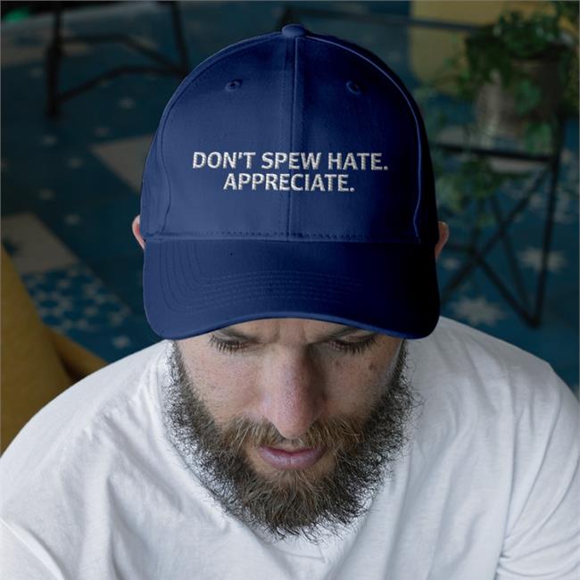 Spotterbrett Don't Spew Hate Appreciate Shirt Brett Griffin