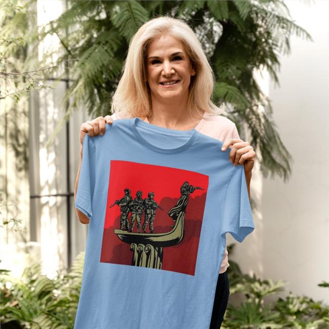 Monument To The Founders Of Kyiv Shirt Paul Massaro The Capital Of Ukraine Kyiv Shirt