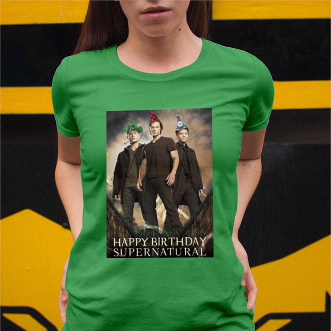 Mishacollins Happy Birthday Supernatural Shirt