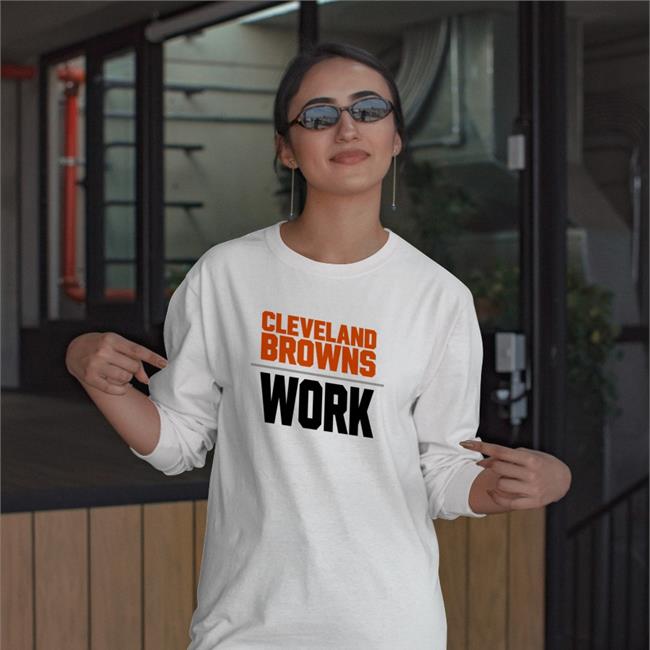 Cleverland Browns Work Shirt Nick Chubb Hayden Grove