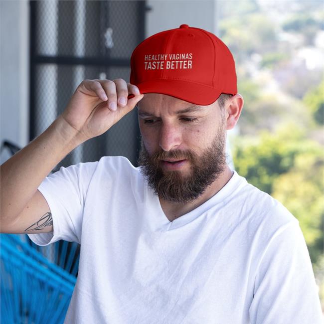 Healthy Vaginas Taste Better Twill Cap