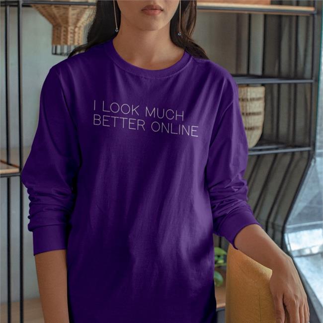 Lostmythicality I Look Much Better Online Hoodie Blue