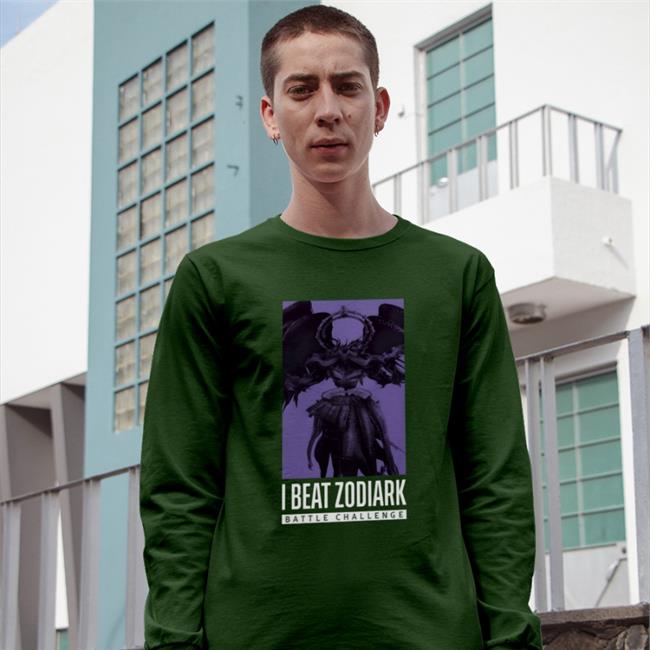I Beat Zodiark Tee Shirt Final Fantasy Xiv