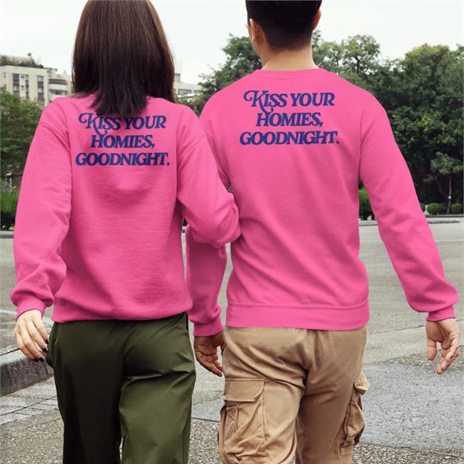 Kiss Your Homies Goodnight Hoodie Nude-Project Store
