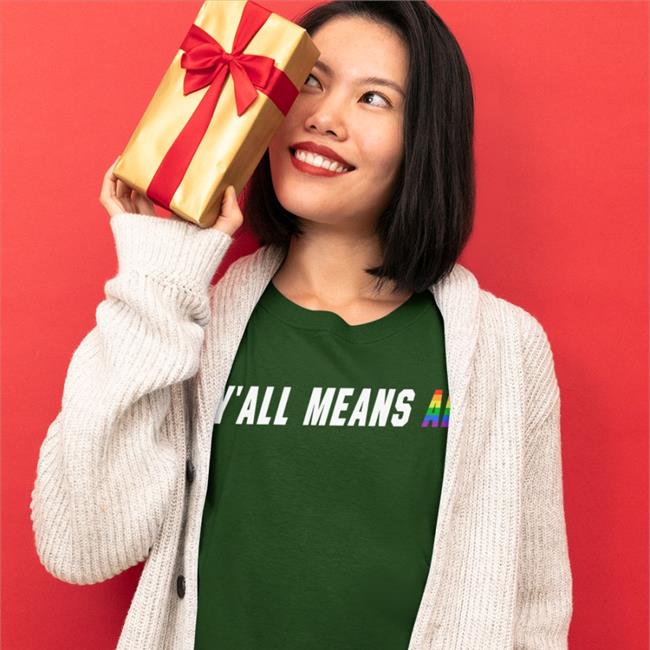 Nascar Y'all Means All Shirt Cassie Vortexdiecast Store