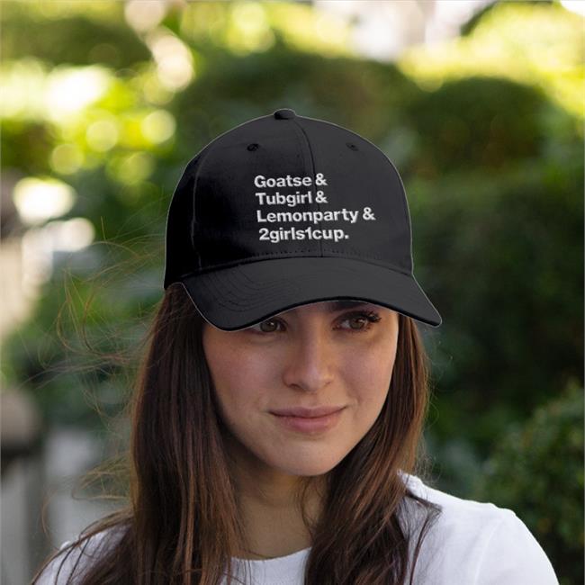 Goatse Tubgirl Lemonparty 2Girls1cup Twill Cap