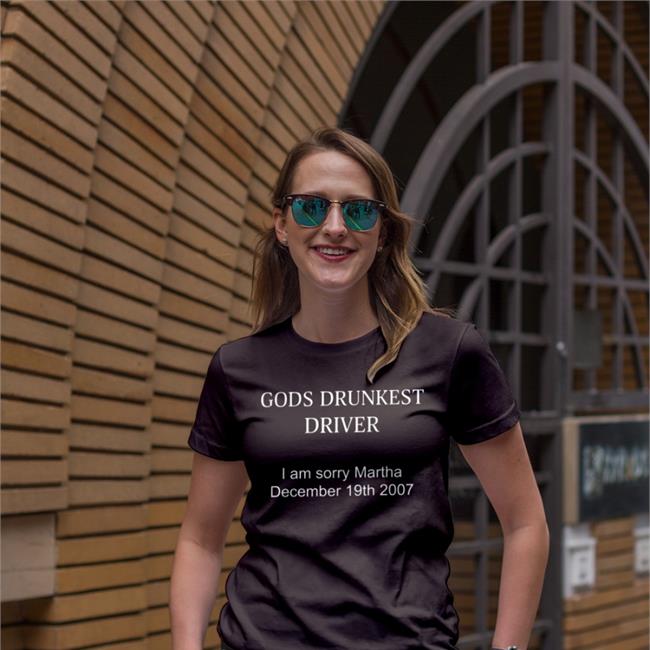 Gods Drunkest Driver I'm Sorry Martha December 19Th 2007 Hoodie