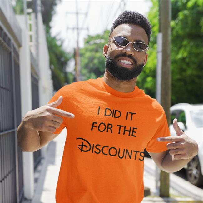Joey Jones I Did It For The Discounts Shirt Johnny_Joey