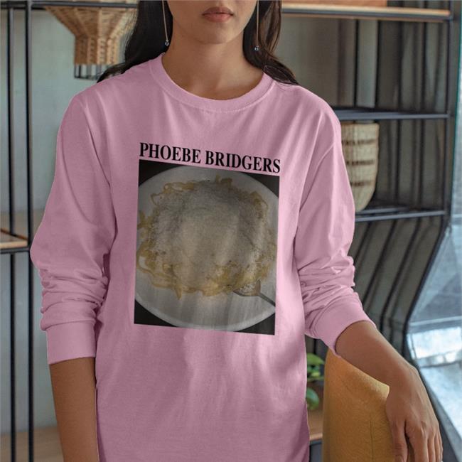 Phoebe Bridgers Merch Creamy Spaghetti T Shirt White