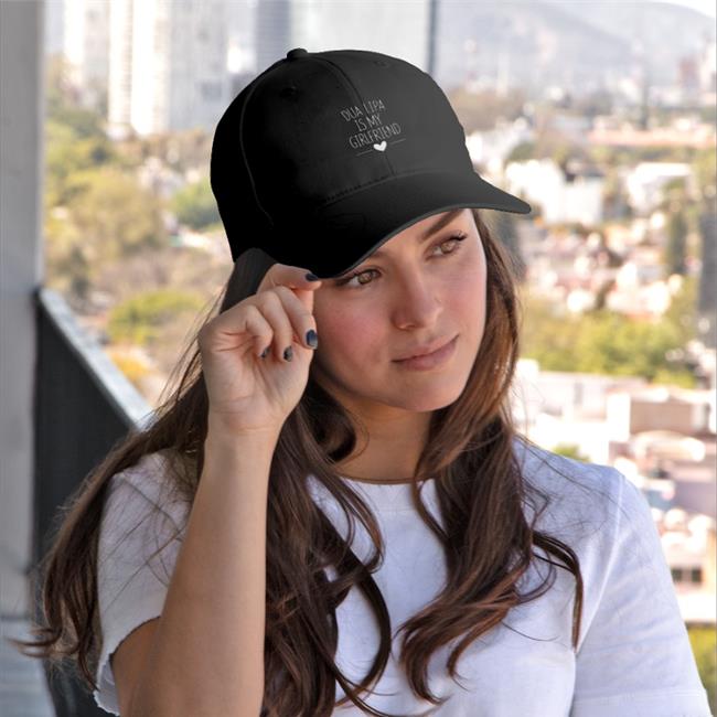 Angele Dua Lipa Is My Girlfriend Hat Dua Lipa Is My Girlfriend Twill Cap