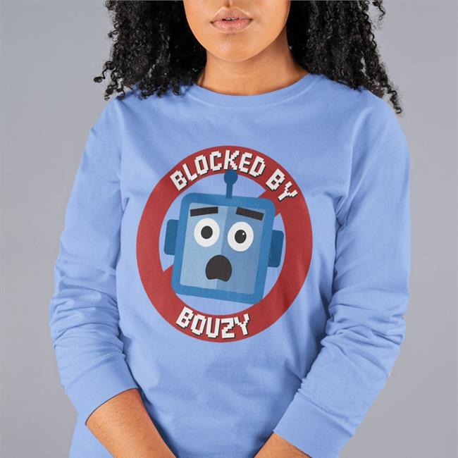 Nosysknows Merch Popcorned Planet Blocked By Bouzy Hoodied Sweatshirt