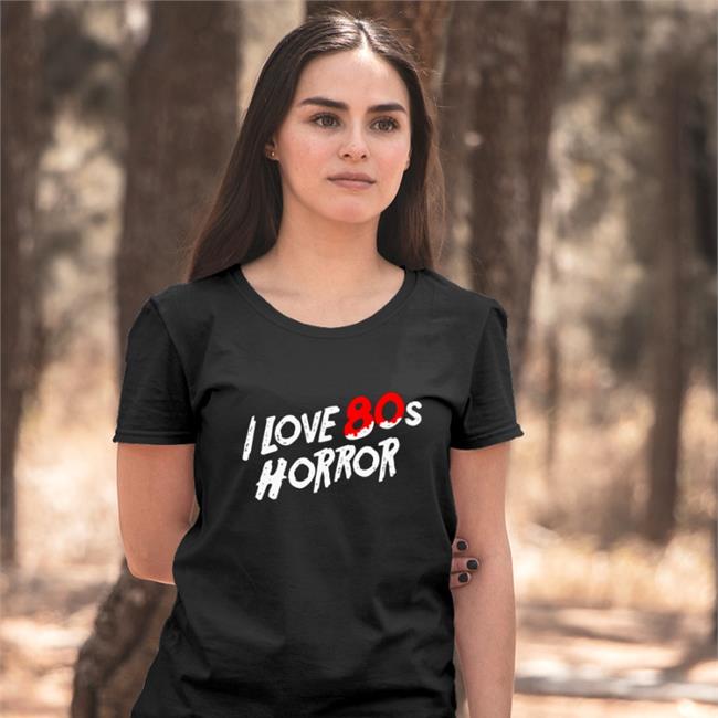 I Love 80S Horror Sweatshirt
