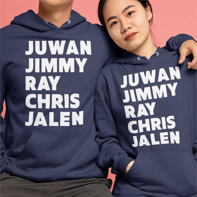 Fabfive Merch Juwan Jimmy Ray Chris Jalen Shirt Ron Harper Juwan Jimmy Ray Chris Jalen Hoodie
