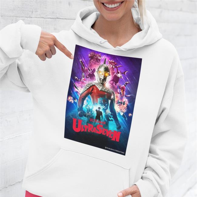 Ultraman Global Ultraman Ultraseven Tees Ultraseven’S 55Th Anniversary