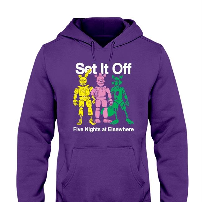 Set It Off Five Nights At Elsewhere Shirt Setitoffband Mr. Clay1983
