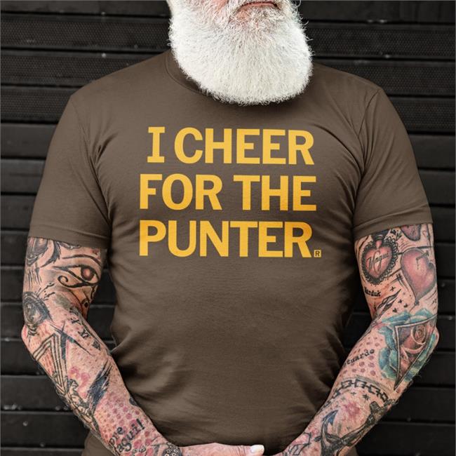 I Cheer For The Punter Shirt