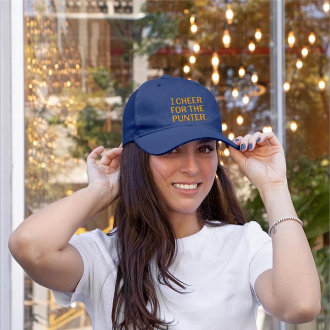 I Cheer For The Punter Twill Cap