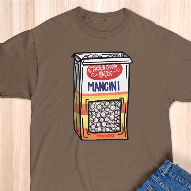 Apollohou Store Ksimeon7 Crawford Box Mancini T Shirt