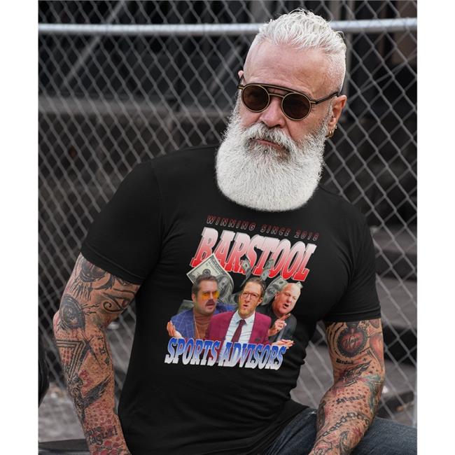 Barstool Sports Store Stuart Feiner And Big Cat And Dave Portnoy Winning Since 2018 Barstool Sports Advisors Shirt