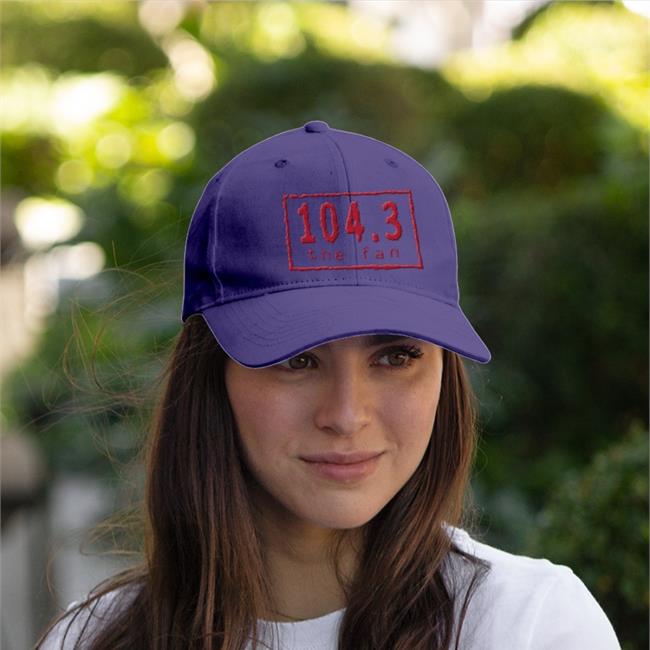 1043 The Fan Embroidered Hat