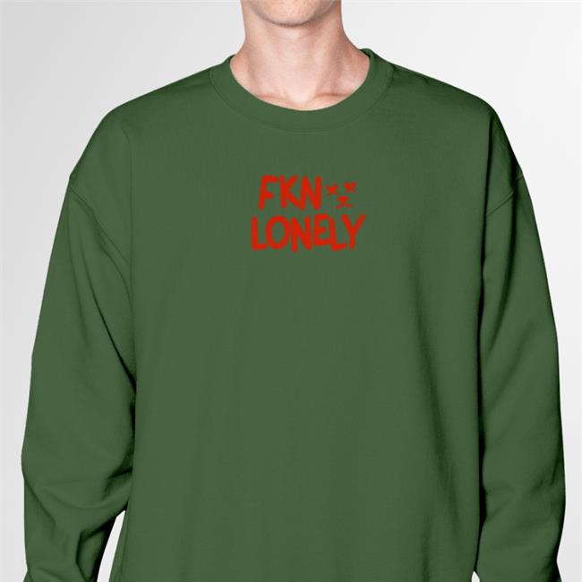 Black Fkn Lonely V2 Hoodie Richandlonely Shop