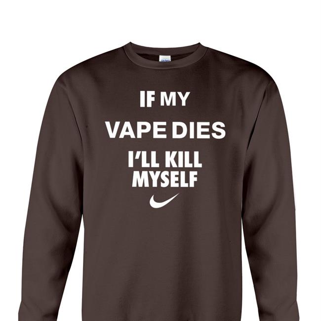 Cladee Hanfjob If My Vape Dies I'll Kill Myself Hoodie