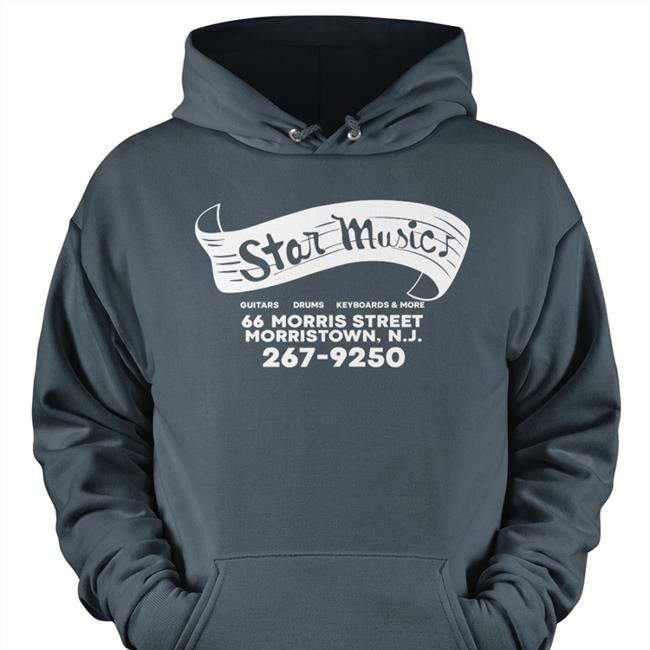 Star Music Guitars Drums Keyboards And More 66 Morris Street Morristown Nj 267-9250 Sweatshirt