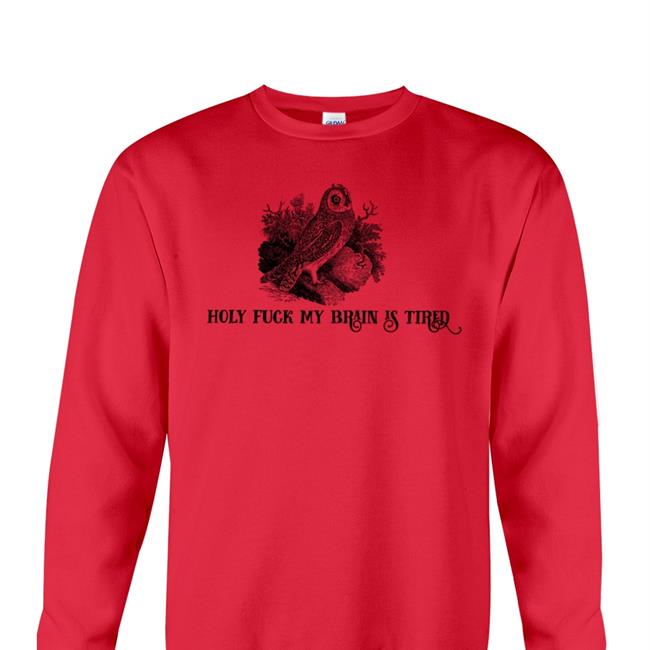Holy Fuck My Brain Is Tired Sweatshirt