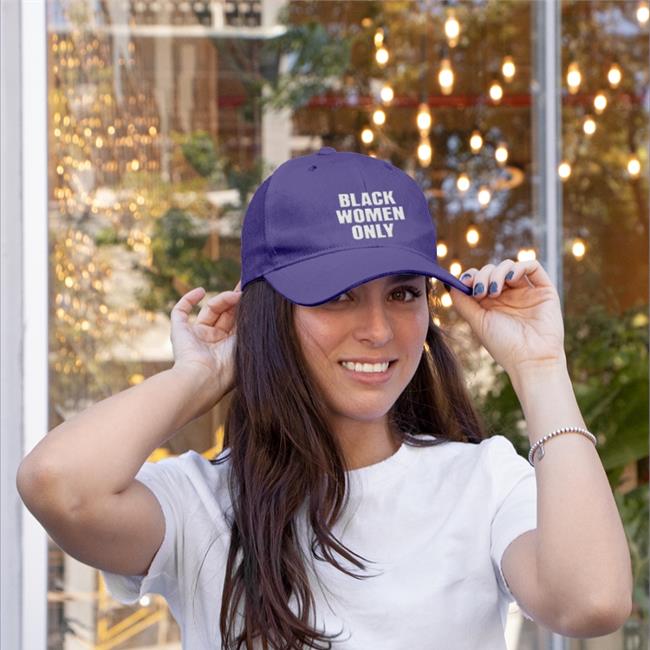 Black Women Only Hat