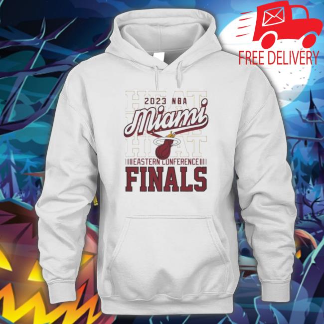 Official Sportiqe Miami Heat 2023 Eastern Conference Finals Crewneck Sweatshirt