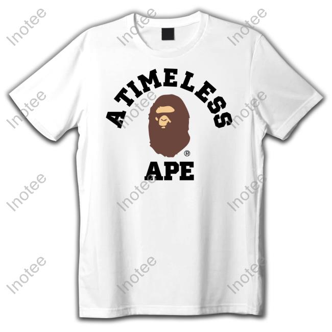 Bape X Jjjjound College Timeless Tee Shirt